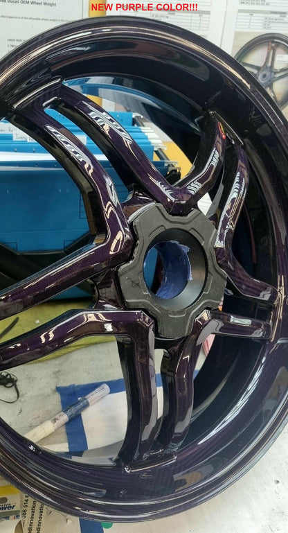 BST Mamba TEK 7 Spoke Carbon Fiber Rear Wheel for the BMW S1000RR, S1000R, and HP4 (09-20) - 6.0 x 17