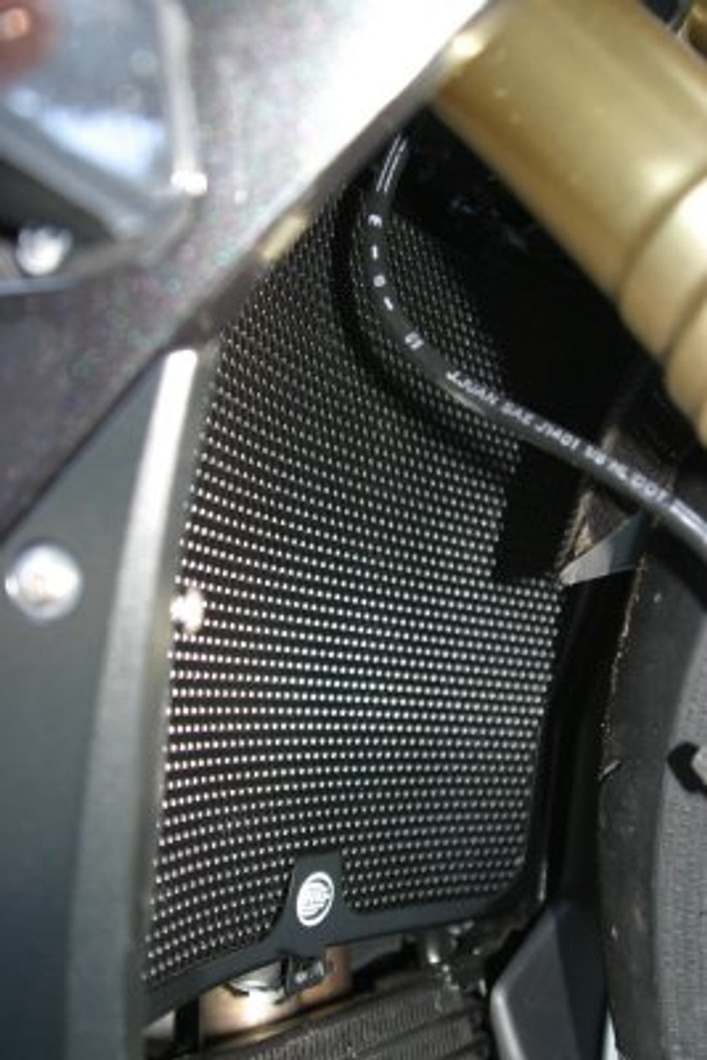 R&G Racing Radiator Guard for the Suzuki B-King '06-'16 / Hayabusa '08-'22