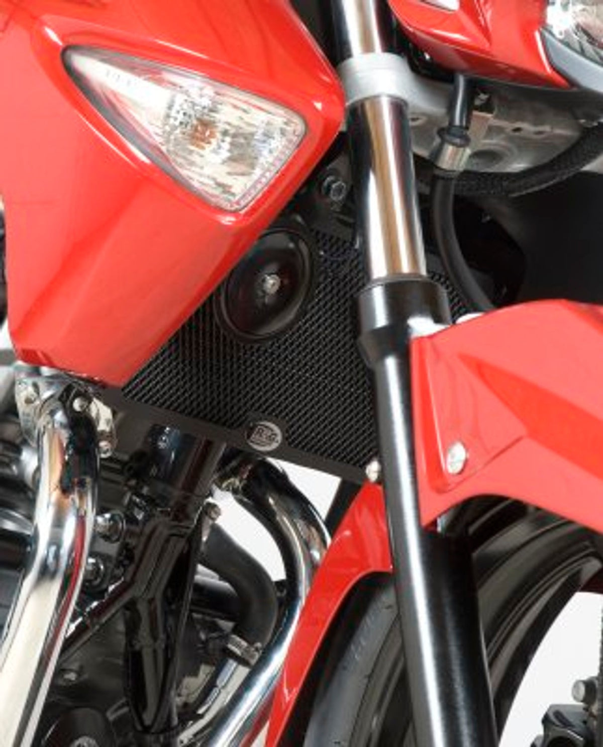 R&G Racing Radiator Guard for the Suzuki GW250 Inazuma '11-'17