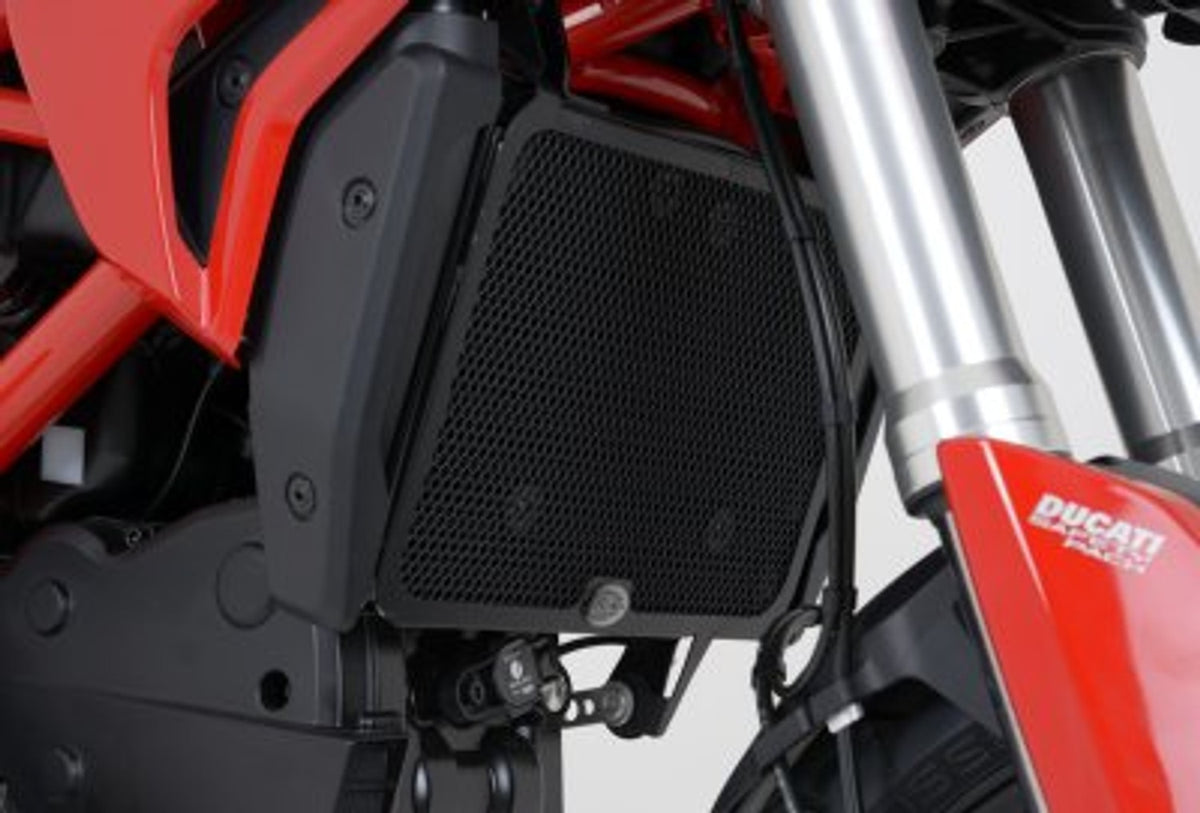 R&G Racing Radiator Guard for the Ducati Hypermotard 939 '12-'19 / Hypermotard 821 '10-'18 / Hypermotard 939SP/939 '13-'18 / Hyperstrada 821 '13-'16