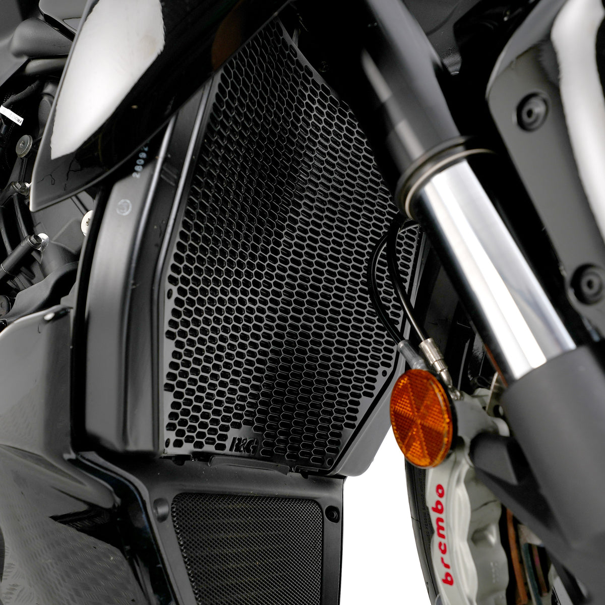 R&G Racing Pro Radiator Guard for the Ducati Diavel V4 2023