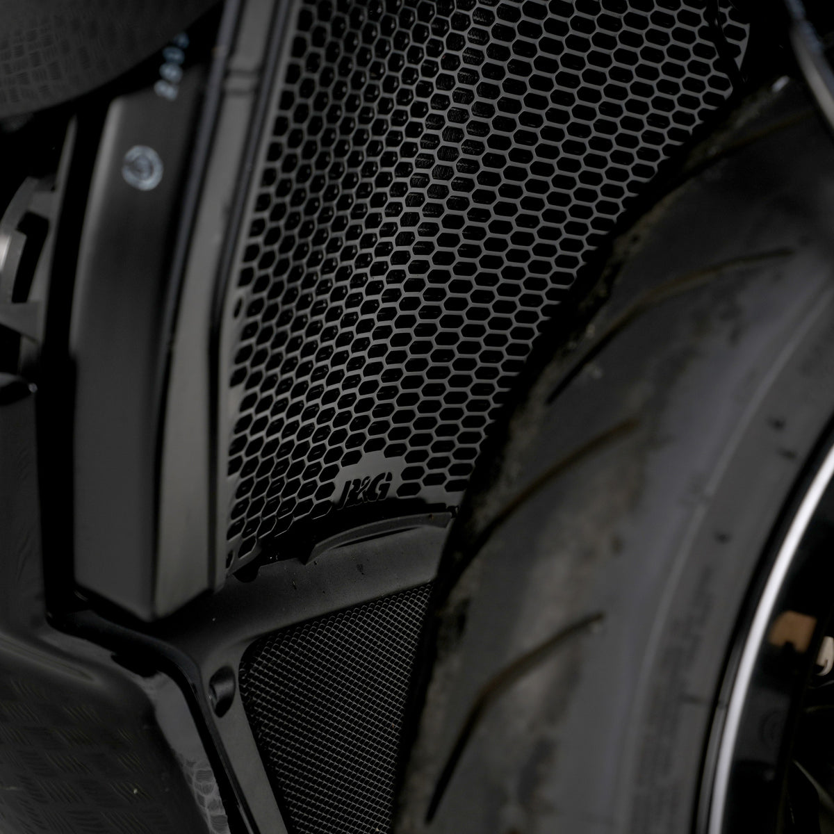 R&G Racing Pro Radiator Guard for the Ducati Diavel V4 2023
