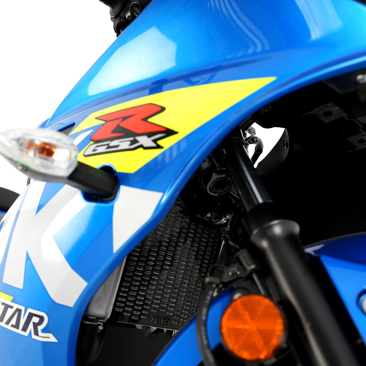 R&G Racing Pro Radiator Guard for the Suzuki GSX-R125 / GSX-S125 2017-2023