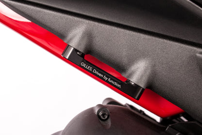 Gilles Passenger Peg Delete and Tie Down (Race hooks) Kit for the Ducati Panigale / Streetfighter V4 / S / R / Speciale