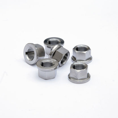 R&G Racing Titanium Sprocket Nut (RGN01) M10X1.25 - 6 pack