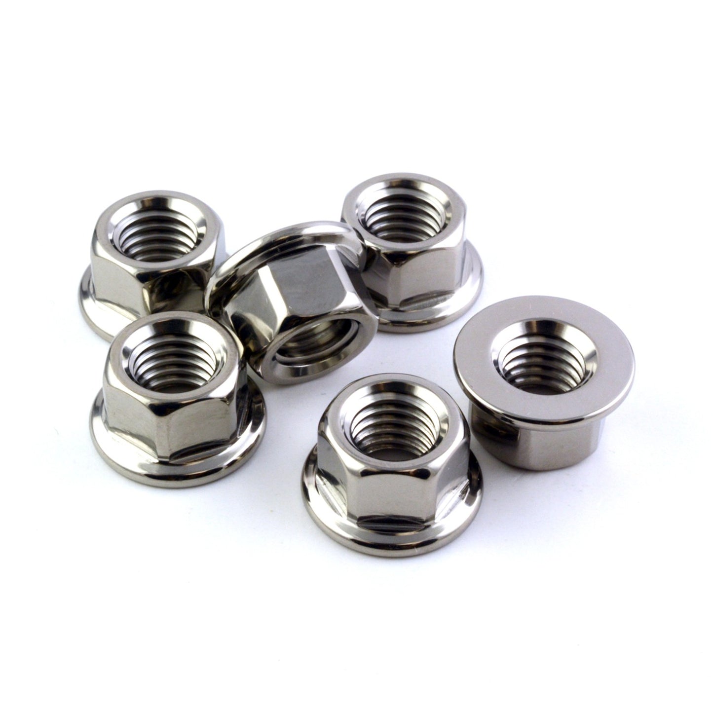 R&G Racing Titanium Sprocket Nut (RGN02) M10X1.0 - 6 pack