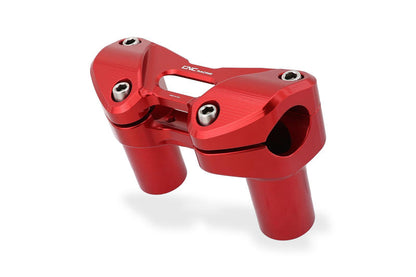 CNC Racing Handlebar Clamp Kit with Riser for Ducati Multistrada V4 / 1260 / 1200 / 950 / V2 (15-24)