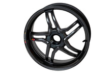 BST Rapid TEK 5 Split-Spoke Carbon Fiber Rear Wheel for the Ducati 748 / 916 / 996 / 998, Multistrada 1100/1000, MH900e, Monster S2R / S4R 1100 / 796 Streetfighter 848, 848 / evo Hypermotard 821 796 939 1100 - 6.0 x 17