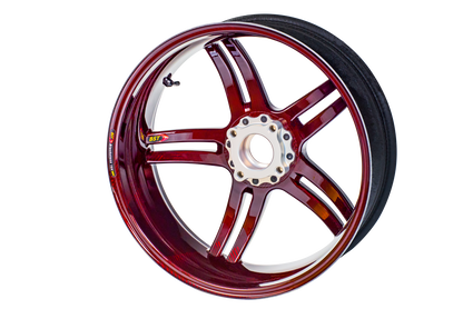BST Rapid TEK 5 Split-Spoke Carbon Fiber Front Wheel for the Ducati Panigale / Streetfighter V2 (2025+) - 3.5 x 17