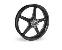BST Twin TEK 5 Spoke Carbon Fiber Front Wheel for the Triumph Rocket III (06-13) - Includes Carrier - 3.5 x 18
