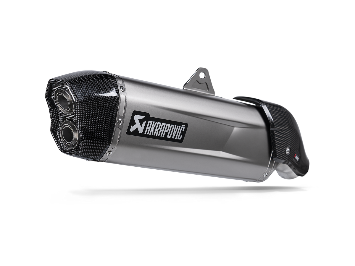 Akrapovic Slip-on Exhaust for the Aprilia Tuareg 660