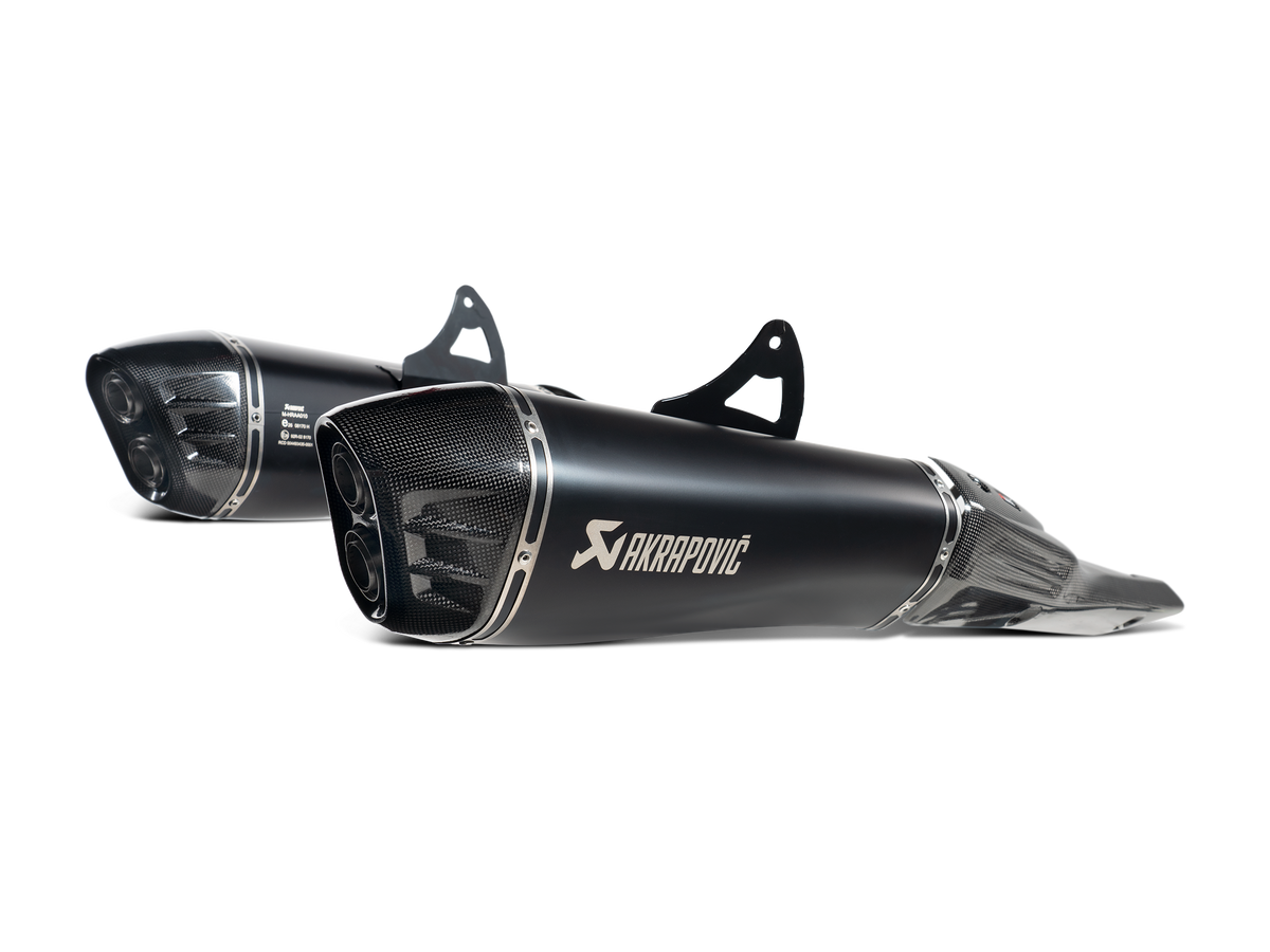 Akrapovic Homologated Dual Slip-On Exhaust System Suzuki Hayabusa GSX-1300R (2022+)