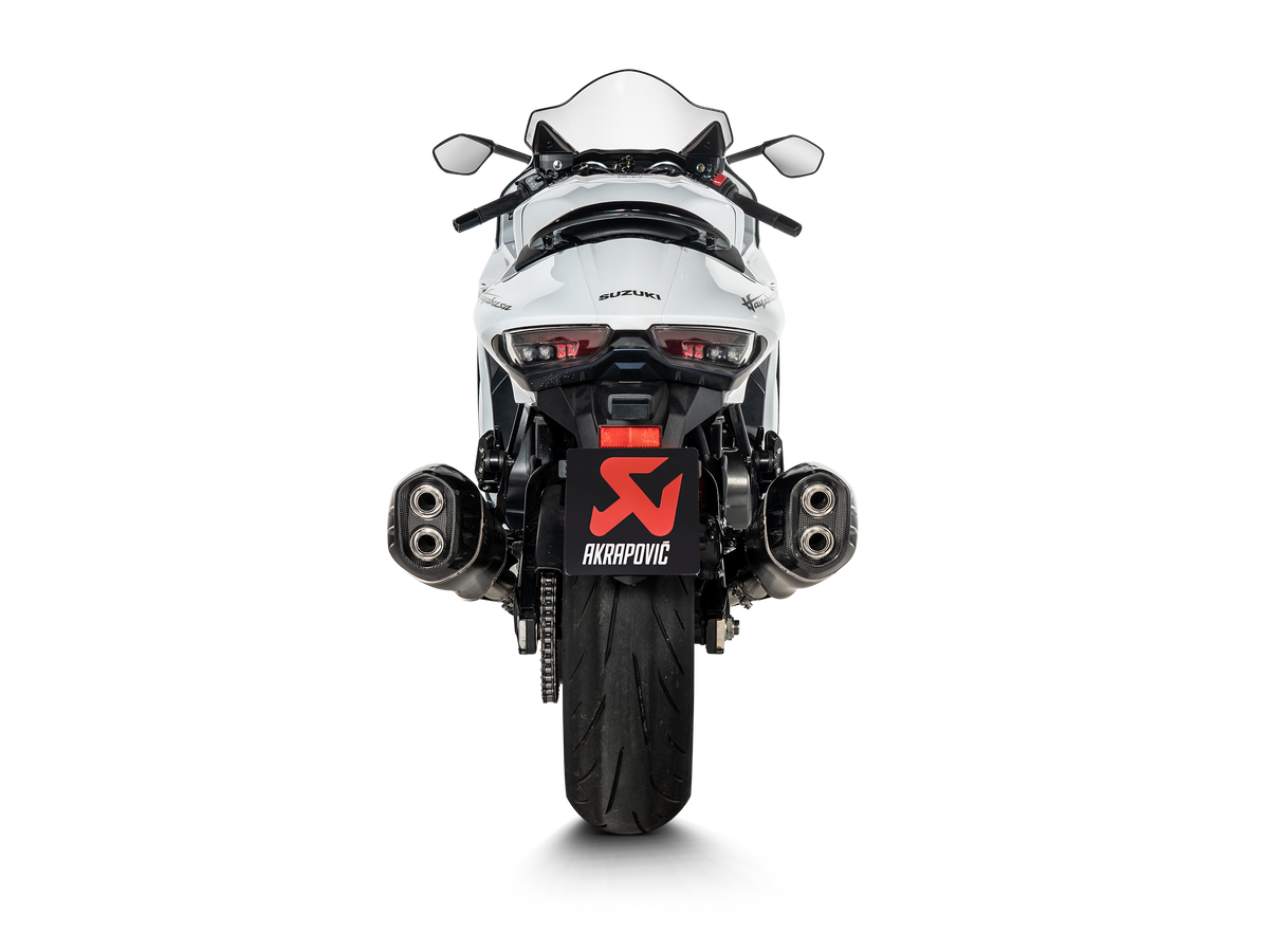 Akrapovic Homologated Dual Slip-On Exhaust System Suzuki Hayabusa GSX-1300R (2022+)