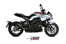MIVV Slip-on, Suono Black, Standard Exhaust For Suzuki GSX-S 1000 Katana 2019-2022