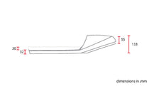 C-Racer "Late Classic" Universal Cafe Racer Seat and Tail Fairing - SCR8