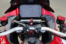 CNC Racing Steering Damper Mount kit for Ducati Multistrada V4 Pikes Peak / RS with CNC Racing Handlebar Clamp RM251