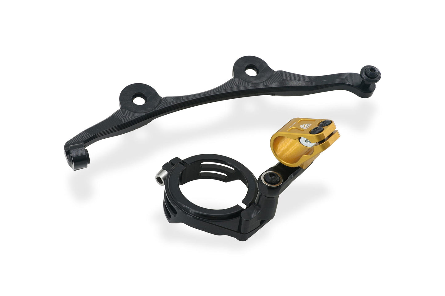 CNC Racing Steering Damper Mount kit for Ducati Hypermotard 698 Mono