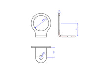 CNC Racing Reservoir Mounting Bracket for OE Mounting - Short
