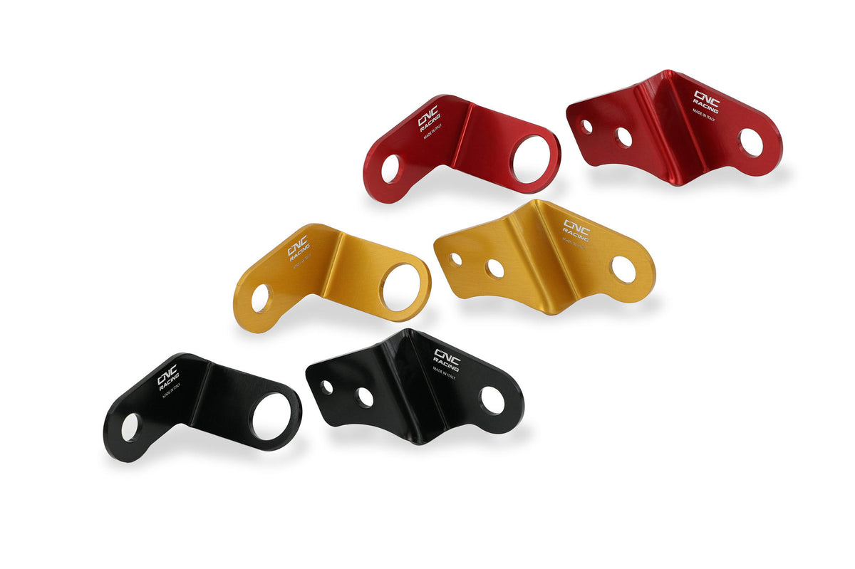 CNC Racing Aluminum Front Reservoir Brackets for Ducati Monster 1200 / 937 and Streetfighter V4 / V2