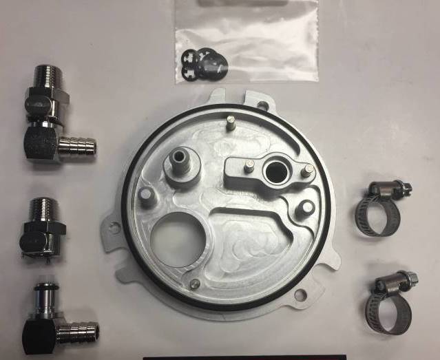 Corse Dynamics Billet Quick Release Fuel Pump Base for Ducati 999/749