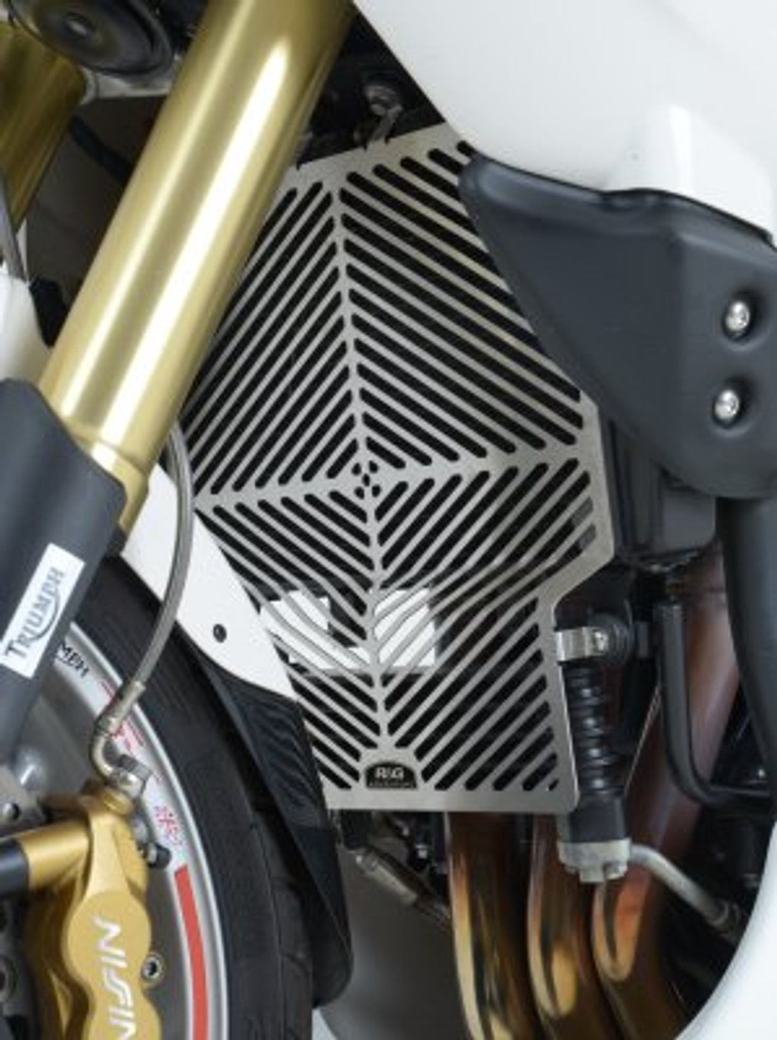R&G Racing Stainless Steel Radiator & Oil Cooler Guard for Triumph 1050 Tiger / 1050 Tiger Sport '13-'16