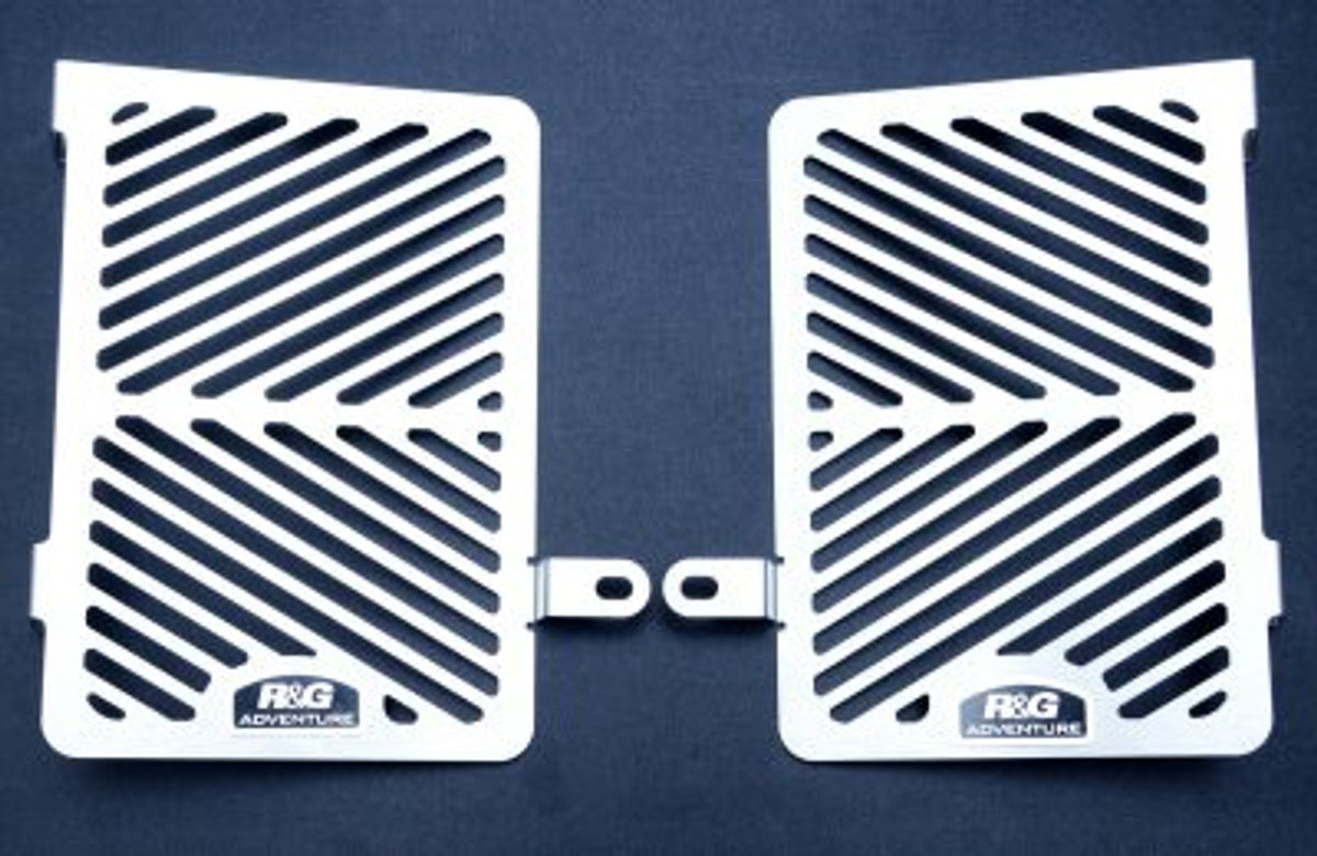 R&G Racing Stainless Steel Radiator Guard for Honda XL700V Transalp '08-'14