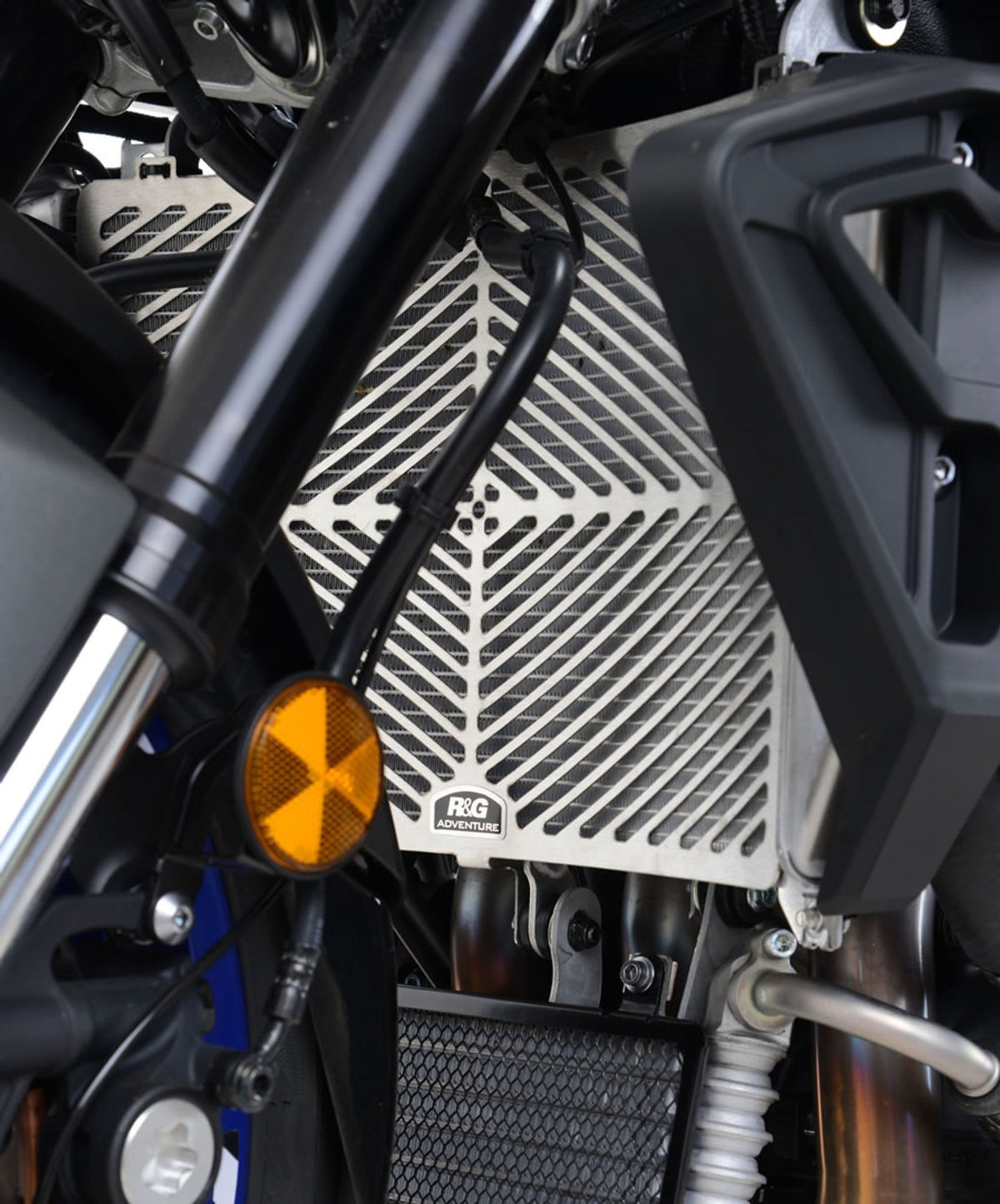 R&G Racing Stainless Steel Radiator Guard for Yamaha YZF-R1 '15-'22 / R1M '15-'19 / MT-10 '16-'22