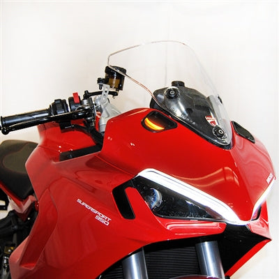 New Rage Cycles (NRC) Ducati Supersport 950 Mirror Block Off Front Turn Signals