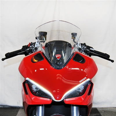 New Rage Cycles (NRC) Ducati Supersport 950 Mirror Block Off Front Turn Signals