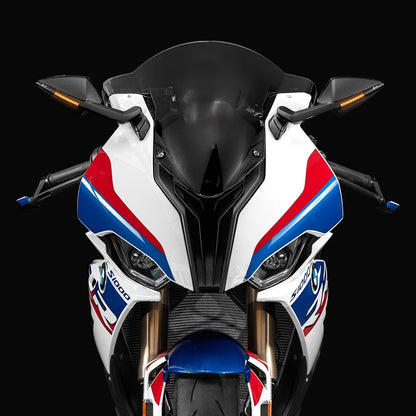 DB Race DAEMON Mirrors With Indicators for the BMW S1000RR (2020+) M1000RR (21-22)