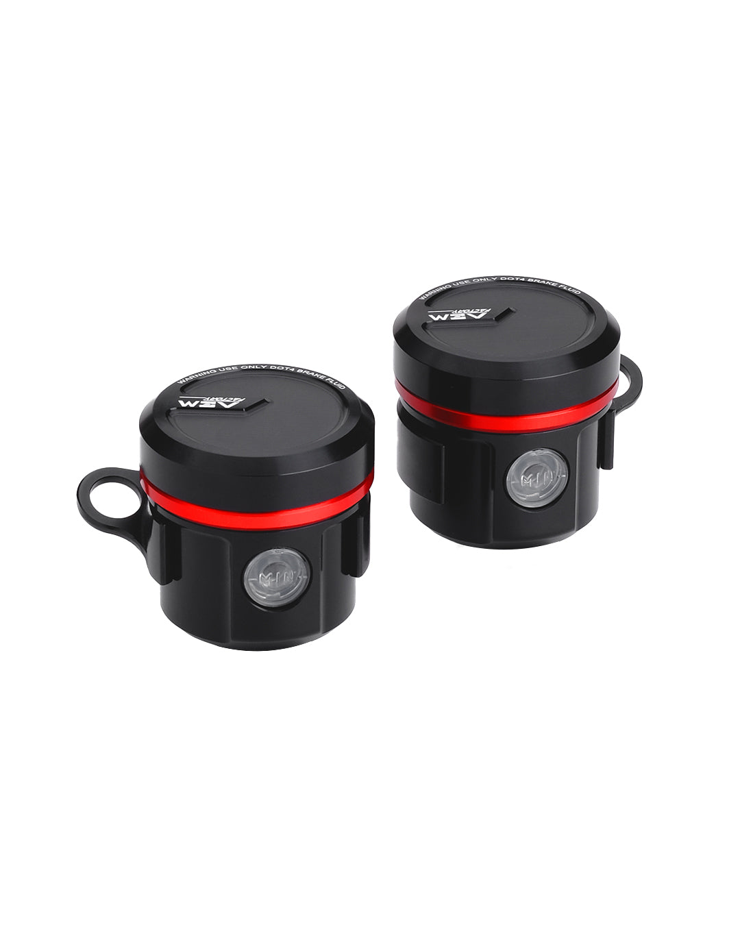 AEM FACTORY - ALUMINUM INTEGRATED RESERVOIR FLUID TANKS FOR BREMBO RCS CORSA CORTA MASTER CYLINDERS