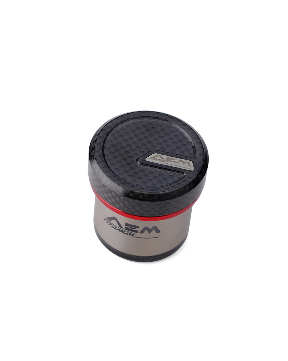 AEM FACTORY - TITANIUM & CARBON FIBER INTEGRATED RESERVOIR FLUID TANKS FOR BREMBO RCS CORSA CORTA MASTER CYLINDERS