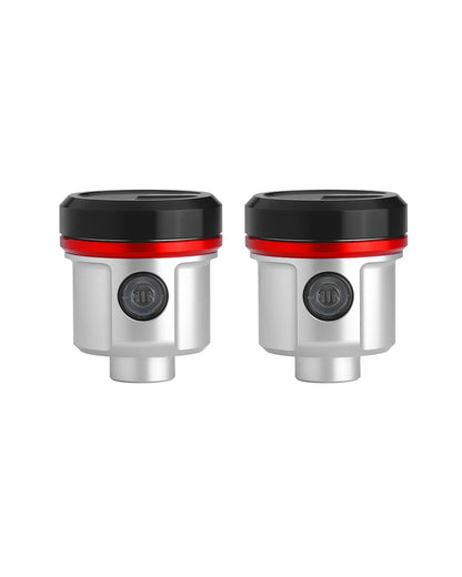AEM FACTORY - ALUMINUM INTEGRATED RESERVOIR FLUID TANKS FOR BREMBO MCS (SELF PURGING) MASTER CYLINDERS