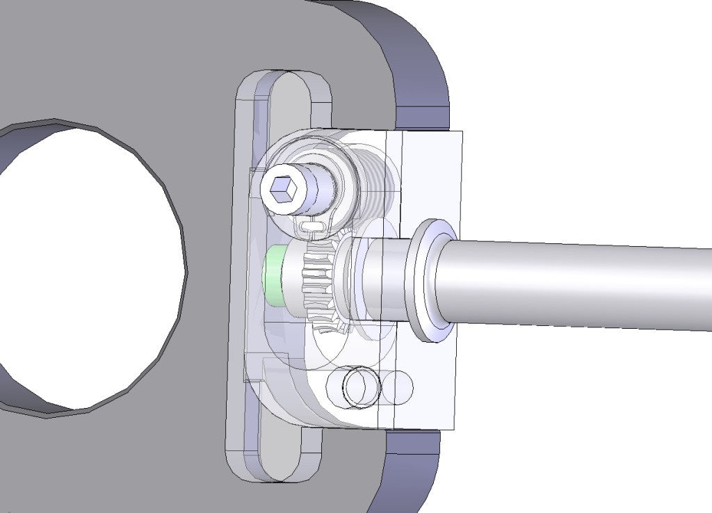Gilles TCA Chain Adjuster for the Kawasaki ZX-10R (2011-2015)