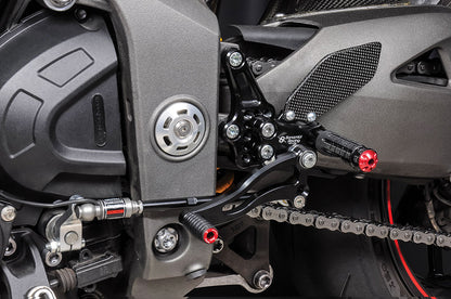 Bonamici Racing Aluminium Rearsets for the Triumph Speed Triple 1050 2011-2020