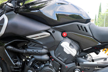 CNC Racing Upper Frame Plug Kit for the Ducati Diavel V4