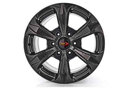 BST TUFF TEK 6 Spoke Carbon Fiber Wheel for the Ford F150 and Ranger (2015+), Jeep Wrangler JK (07-17) - 20 x 9