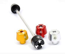 DBK Special Parts (Ducabike) Tri Blade Rear Axle Slider for Ducati Panigale 959 / 899, & Mulitstrada 950 / 1200 Enduro