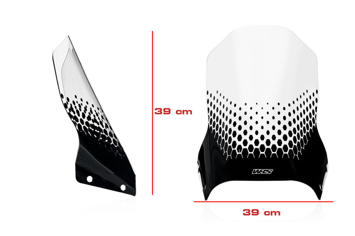 CNC Racing TOURING Windscreen for Ducati DesertX - Light smoke