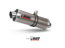 MIVV Slip-on, Oval Titanium, Standard Exhaust For Yamaha YZF-R6 1999-2002