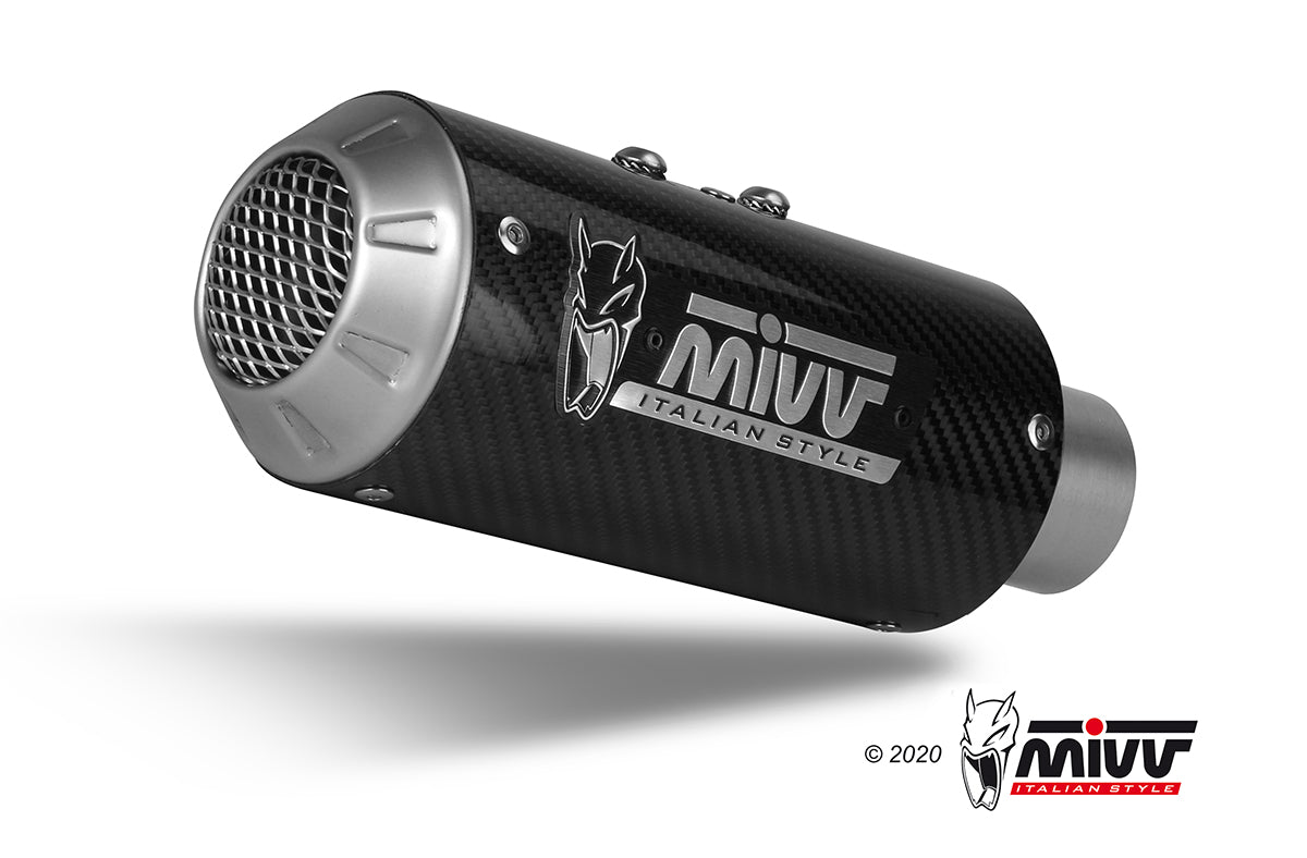 MIVV Full System, GP Pro Carbon, Standard Exhaust For Yamaha R7 2022-2023