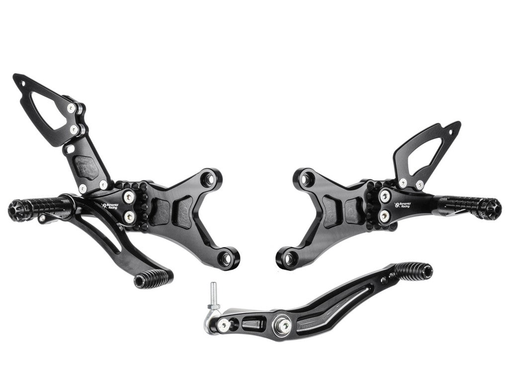 Bonamici Racing Aluminium Rearsets for the Yamaha YZF-R1 2007-2008