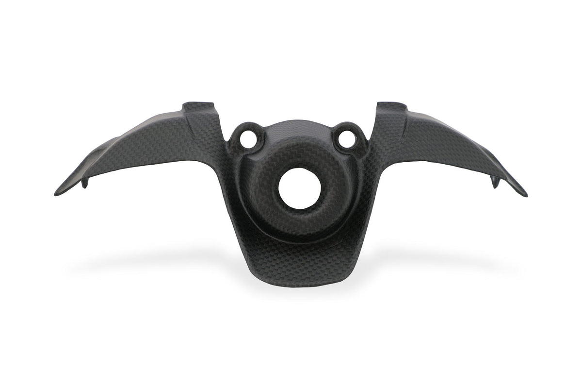CNC Racing Carbon Fiber Ignition Switch Cover (Key Guard) for the Ducati Streetfighter V2