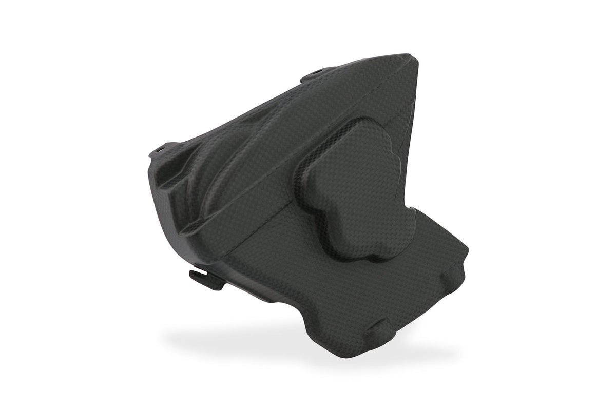 CNC Racing Carbon Fiber Right Rear Cylinder Head Cover for the Ducati Streetfighter V2