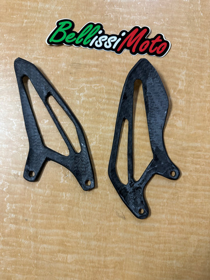 CNC Racing Carbon Fiber Heel Guards For Yamaha YZF-R7