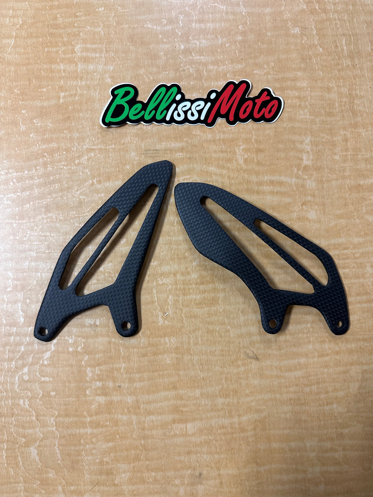 CNC Racing Carbon Fiber Heel Guards For Yamaha YZF-R7