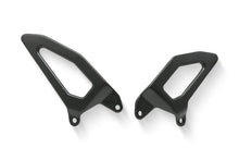 CNC Racing Carbon Fiber Heel Guards for the RPS Adjustable Rearset for the Ducati Panigale / Streetfighter V4 / S / Speciale / R