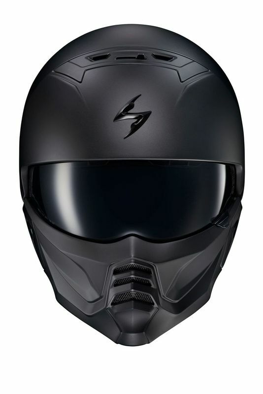 Covert 2 Open Face Helmet Matte Black Md