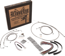 Burly Cntrl Kit 14" Ape Stainless Non Abs