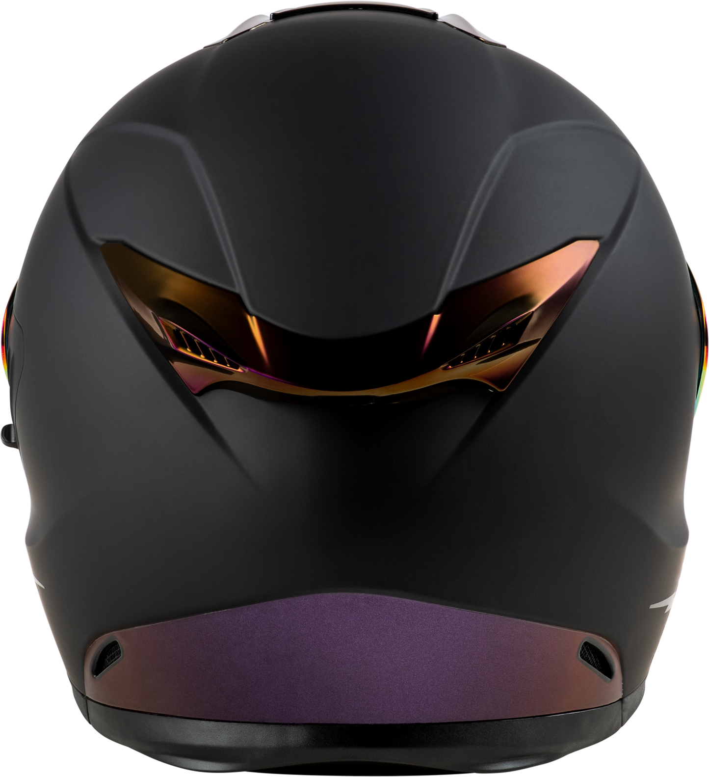 Sentinel Recon Helmet Matte Black/Purple Chrome Sm